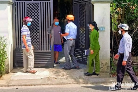 Nghệ An rà soát công dân từ các địa phương khác trở về