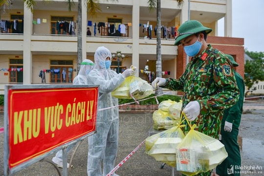 Nghệ An giảm thời gian cách ly tập trung để phòng dịch Covid-19 xuống còn 14 ngày