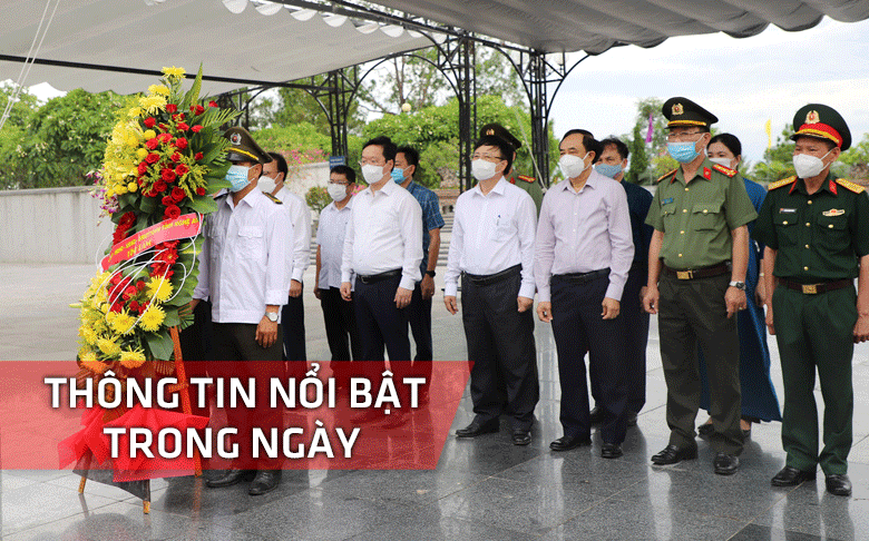 Nghệ An: Thông tin nổi bật ngày 21/7