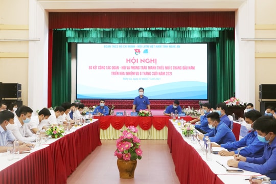 Nhiều chương trình của tuổi trẻ Nghệ An vượt chỉ tiêu kế hoạch đề ra