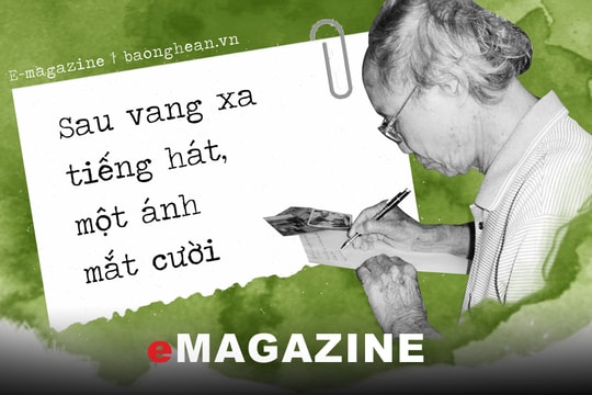Sau vang xa tiếng hát, một ánh mắt cười