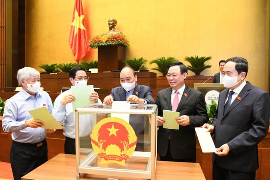 Chủ tịch nước, Thủ tướng và Chánh án TAND tối cao sẽ tuyên thệ nhậm chức hôm nay