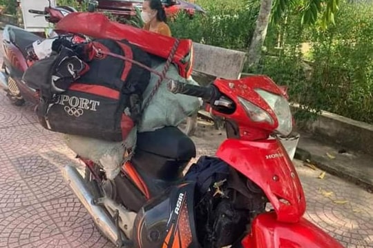 Vượt 1.200 km về quê tránh dịch, ngủ gật do quá mệt mỏi, nam thanh niên tự đâm vào lan can đường