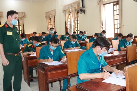 Khai mạc Hội thi pháp luật về Dân quân tự vệ tỉnh Nghệ An năm 2021