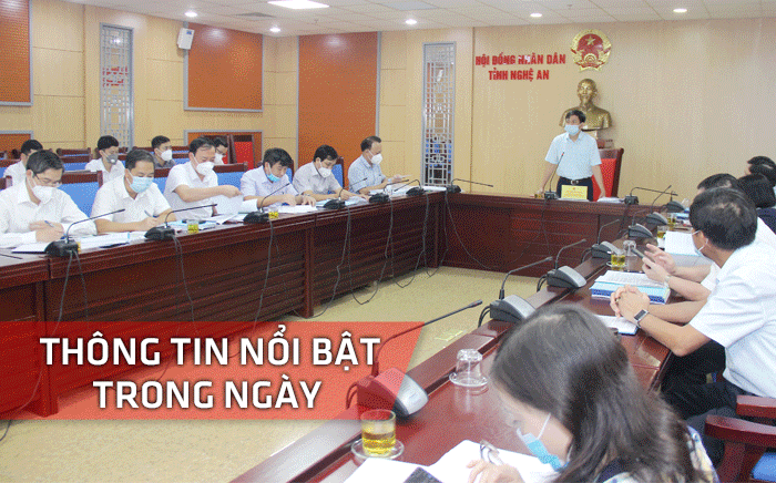 Nghệ An: Thông tin nổi bật ngày 2/8