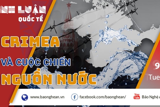 Phong tỏa nguồn nước của Crimea:  Ukraine thắng một trận đánh, thua cả cuộc chiến!