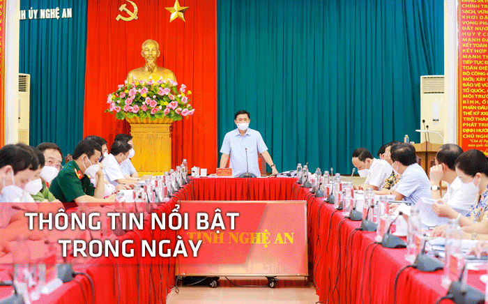 Nghệ An: Thông tin nổi bật ngày 6/8