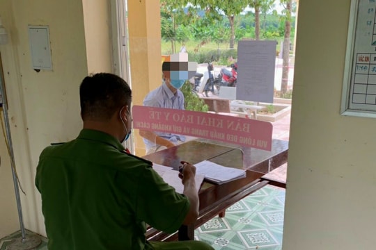 6 người dân Thị xã Hoàng Mai đi từ Hà Nội về nhưng khai báo không trung thực