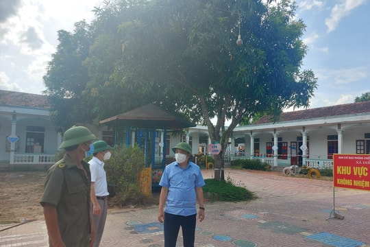 Sở Y tế kiểm tra đột xuất khu cách ly y tế ở Nghi Lộc, Diễn Châu