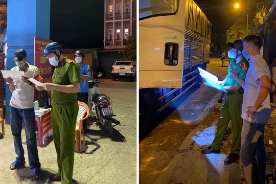 Thương lái ngoại tỉnh vào chợ đầu mối Vinh phải có giấy xét nghiệm Covid-19