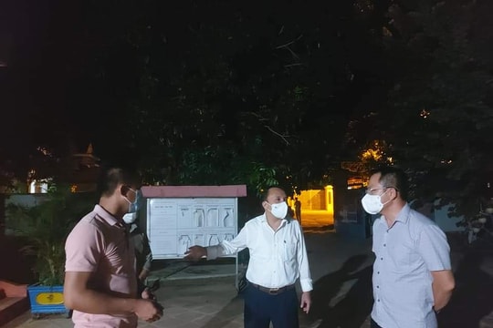 Sở Y tế kiểm tra đột xuất các khu cách ly ở huyện Quế Phong, Nghĩa Đàn và Quỳnh Lưu