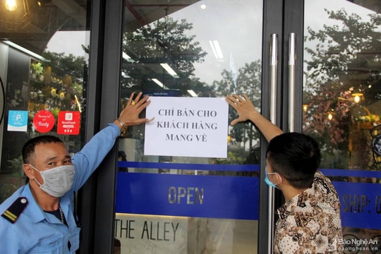 Chi tiết các hoạt động, dịch vụ tạm dừng tại TP. Vinh để phòng, chống dịch