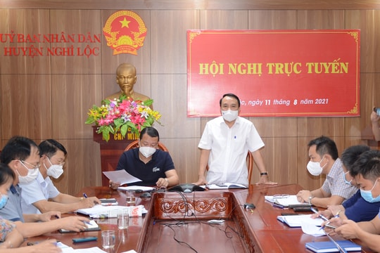 Thực hiện giãn cách xã hội theo Chỉ thị 15 đối với huyện Nghi Lộc