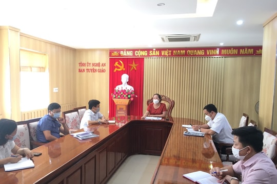 Trưởng ban Tuyên giáo Tỉnh ủy: Tập trung tuyên truyền tạo đồng thuận cao sớm đẩy lùi dịch bệnh