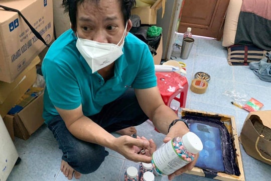 Phát hiện đường dây sản xuất thuốc trị Covid-19 giả