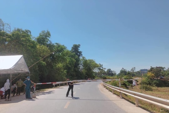 Danh sách 8 chốt kiểm soát phòng, chống dịch tại huyện Đô Lương