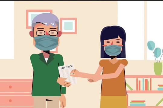 Hướng dẫn cho người cao tuổi thực hiện cách ly tại nhà