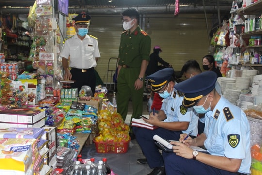 Tăng cường kiểm tra, kiểm soát hàng hóa trong mùa dịch