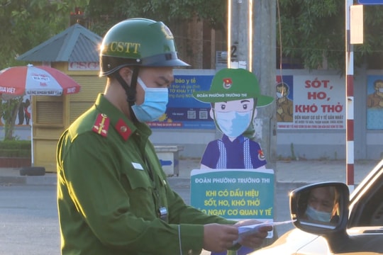 Hướng dẫn cụ thể giấy tờ cần có khi đi đường trong thời gian TP Vinh siết chặt phòng chống dịch 