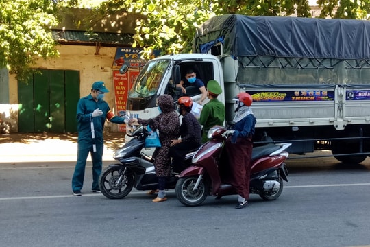 Chi tiết các nhóm người được đi lại trong TP Vinh tính từ hôm nay 23/8