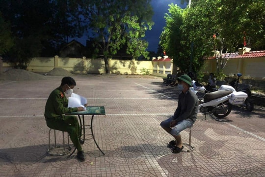 66 trường hợp vi phạm quy định phòng dịch ở Yên Thành bị xử lý