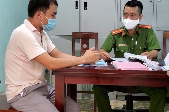 Vi phạm Chỉ thị 16, nam thanh niên cự cãi, chống đối lực lượng chức năng