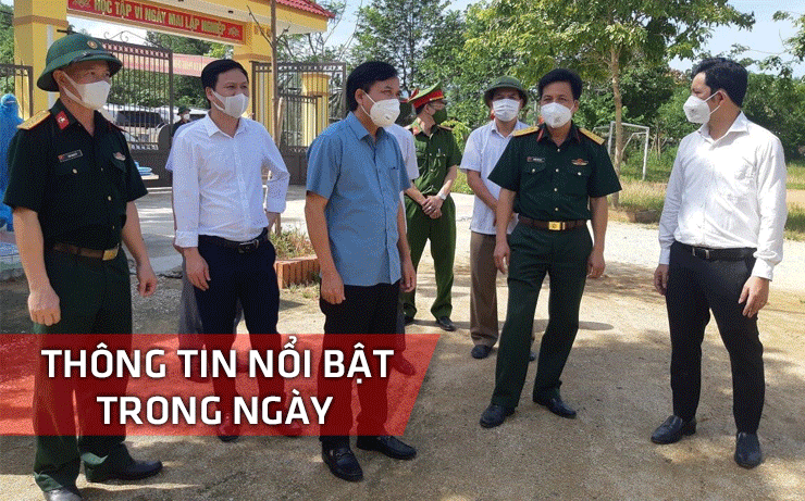 Nghệ An: Thông tin nổi bật ngày 24/8