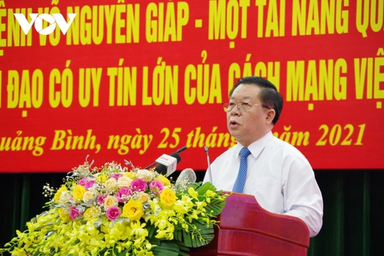Hội thảo khoa học cấp Quốc gia về Đại tướng Võ Nguyên Giáp