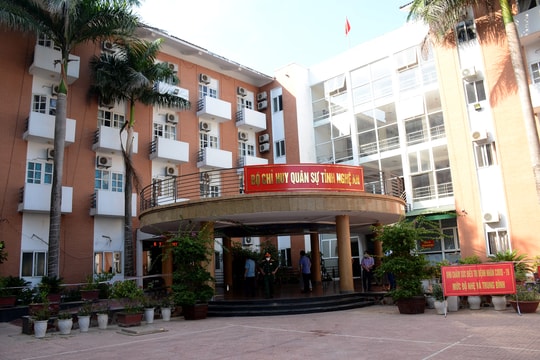 Nghệ An kích hoạt Bệnh viện Dã chiến số 4, thu dung, điều trị bệnh nhân