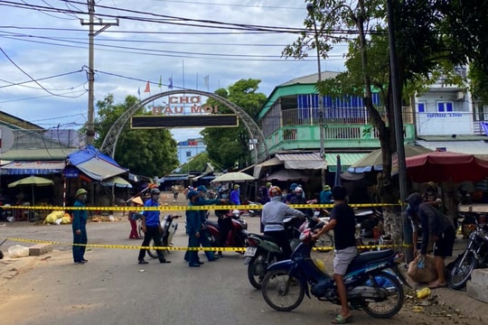 F0 ở Nghệ An bị phạt 7,5 triệu đồng vì không chịu khai báo từng đến chợ đầu mối Vinh 