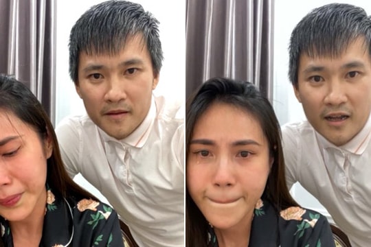 Thủy Tiên khóc trong livestream, Công Vinh mời mọi người chứng kiến sao kê tiền từ thiện