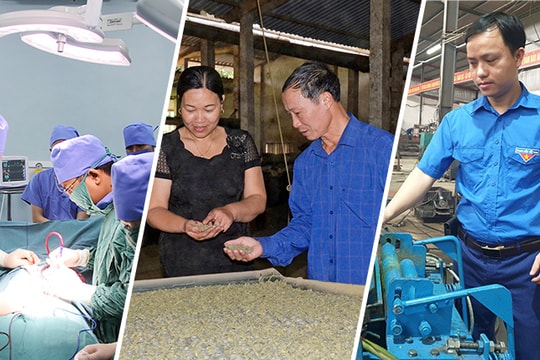 Tỏa sáng gương học và làm theo Bác trên quê hương Người