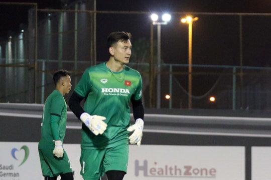 Đặng Văn Lâm rất tự tin nếu được bắt chính trong trận đấu gặp Ả Rập Xê Út
