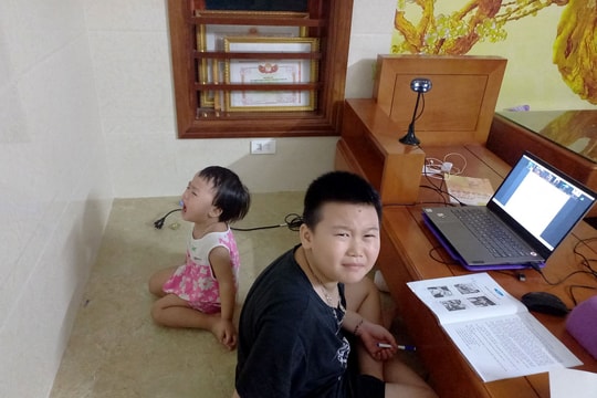 Học online - những câu chuyện 'dở khóc, dở cười'