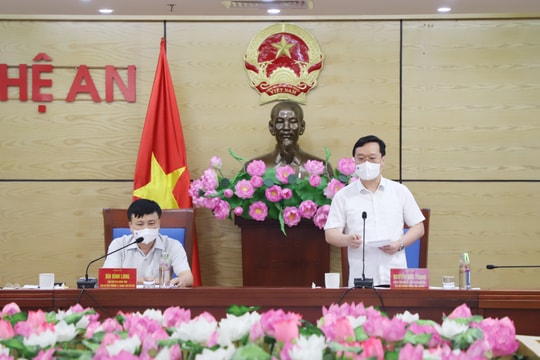 Nghệ An: Mở rộng vùng xanh, từng bước trở về trạng thái bình thường mới