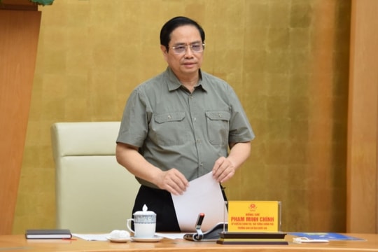 Thủ tướng Phạm Minh Chính: Tốc độ xét nghiệm phải nhanh hơn tốc độ lây nhiễm
