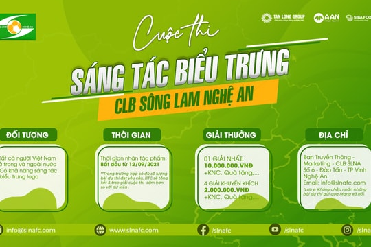 CLB SLNA công bố thể lệ, chính thức khởi động cuộc thi sáng tác logo