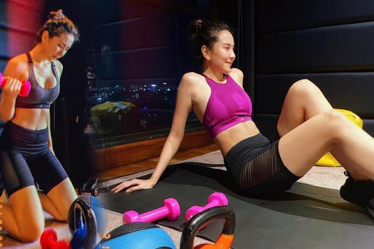 'MC xinh đẹp nhất VTV' khoe body nóng bỏng với vòng eo con kiến