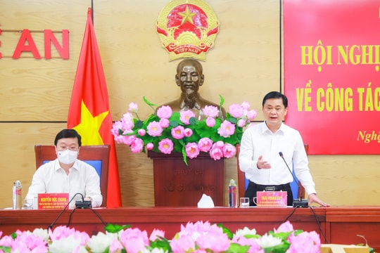 Nghệ An lần đầu tiên tổ chức Hội nghị trực tuyến phòng, chống dịch Covid-19 đến cấp xã