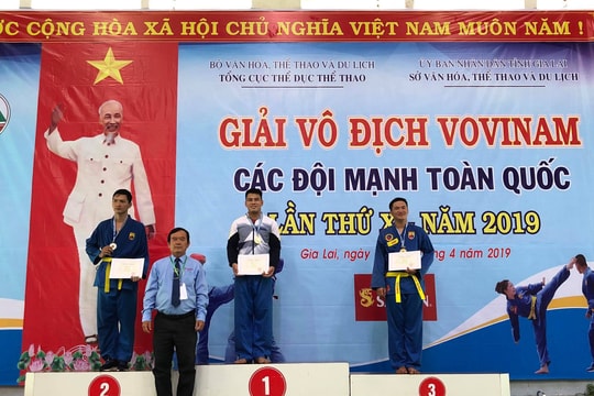 Vận động viên Vovinam 'hái vàng' cho thể thao Nghệ An