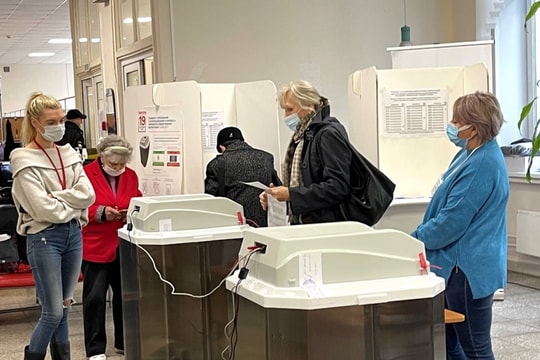 Nga công bố kết quả bầu cử Duma quốc gia 