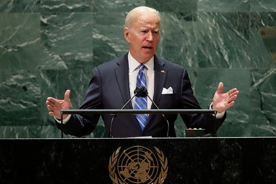 Tổng thống Mỹ Joe Biden tuyên bố chống 'nước mạnh chèn ép nước yếu'