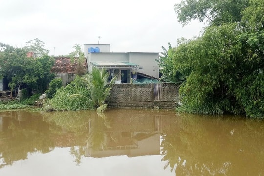 Nhiều hệ thống đê cửa sông, đê biển ở Nghệ An xuống cấp