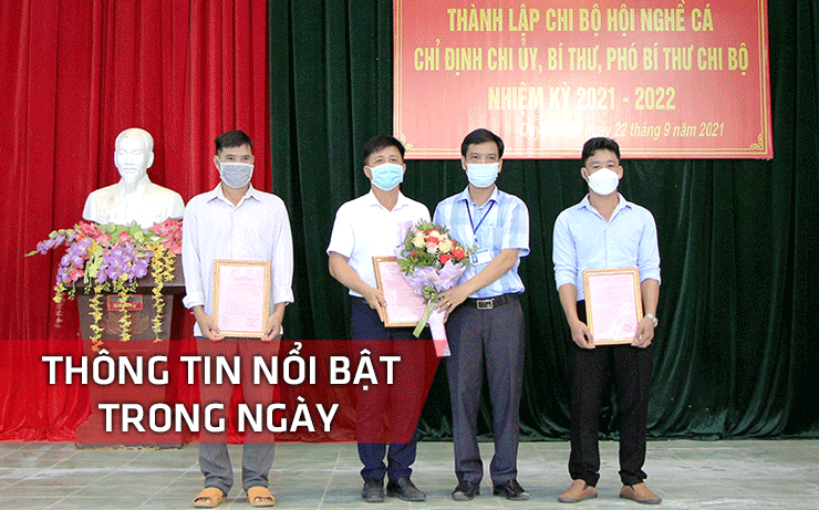Nghệ An: Thông tin nổi bật ngày 23/9