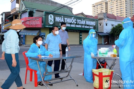 Nghệ An tìm người đến tiệm cắt tóc, quán bún liên quan các ca nhiễm trong cộng đồng