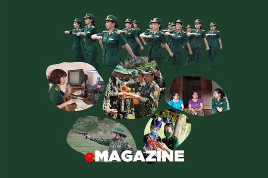 Chào mừng Đại hội Phụ nữ Bộ đội Biên phòng tỉnh Nghệ An lần thứ VII, nhiệm kỳ 2021 - 2026