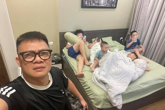 4 con trai nằm kín giường, BTV đông con nhất VTV Quang Minh: 'Mất sạch, chẳng còn gì'