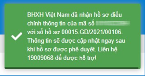 Hướng dẫn điều chỉnh thông tin cá  nhân trên cổng dịch vụ công Bảo hiểm xã hội Việt Nam
