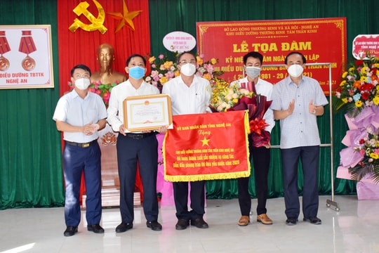 Khu Điều dưỡng thương binh tâm thần kinh Nghệ An tọa đàm nhân 40 năm ngày thành lập