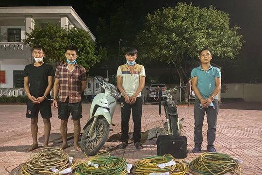 Bắt 4 đối tượng trộm tài sản tại các trạm phát sóng BTS 